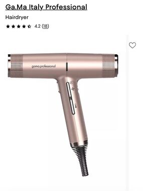 Professional Rose Gold Hair Dryer - Lightweight Women’s Styling Tool